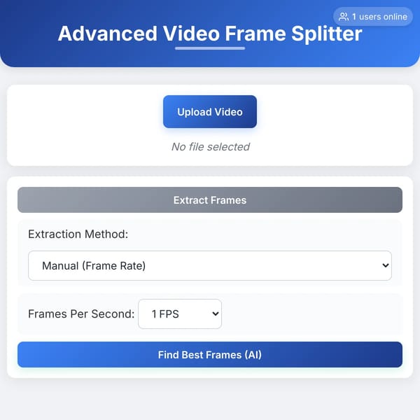 Video Frame Splitter