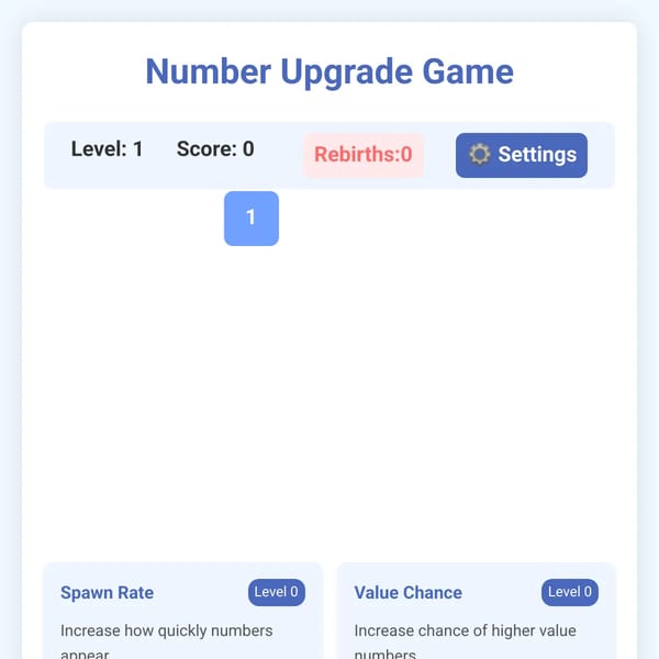 number click