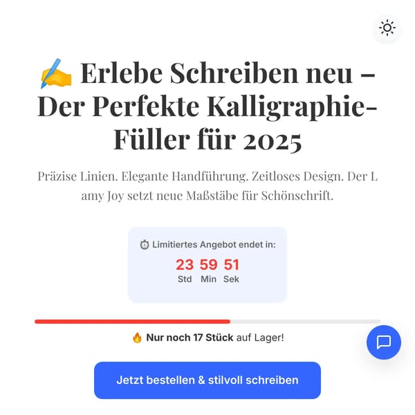 Lamy Joy Kalligraphie-Füller 2025 | Premium Schreibinstrument