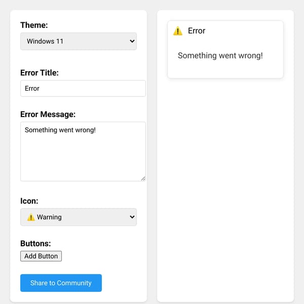 Error Maker