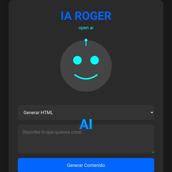 IA ROGER open ai