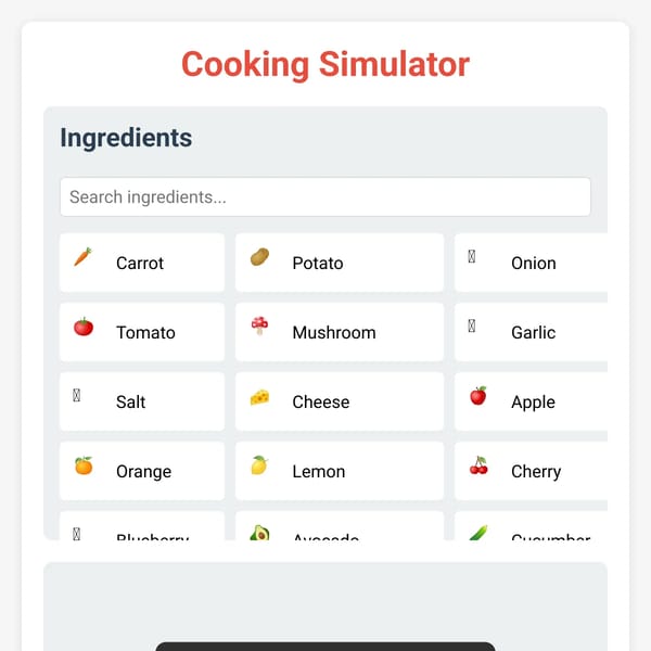 Cooking Simulator