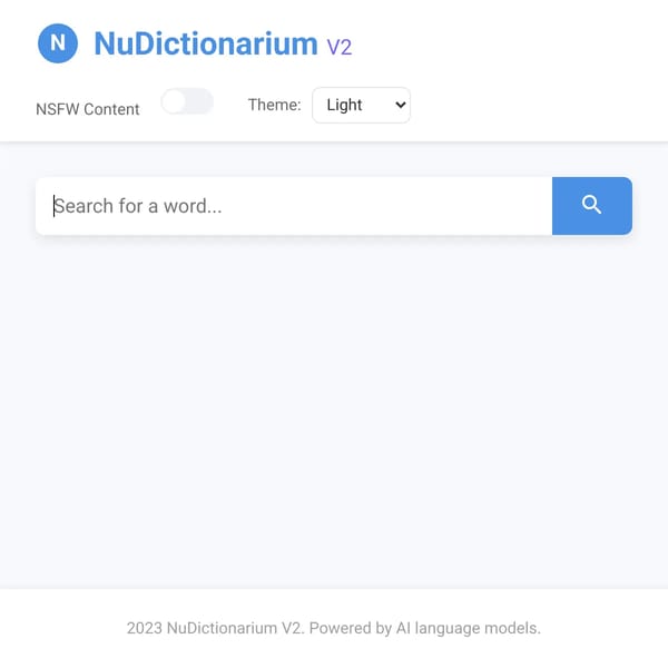 NuDictionarium V2