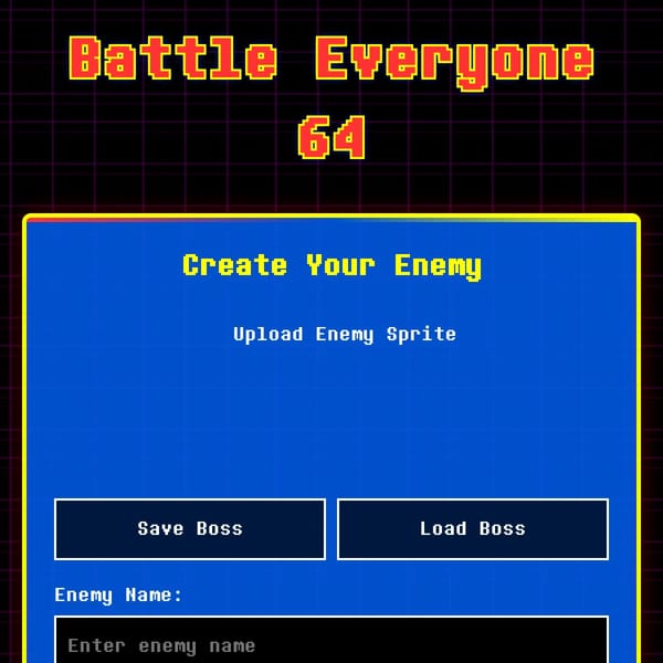 Battle Anyone 64: The Game