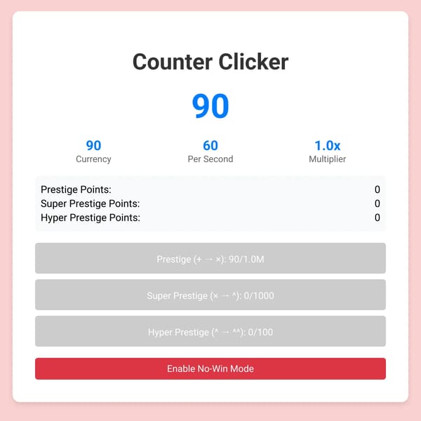 number click 2.0