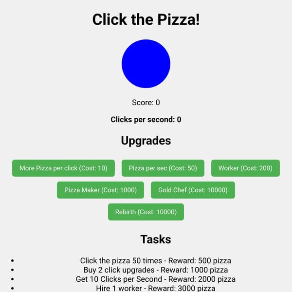 Circle Click Game