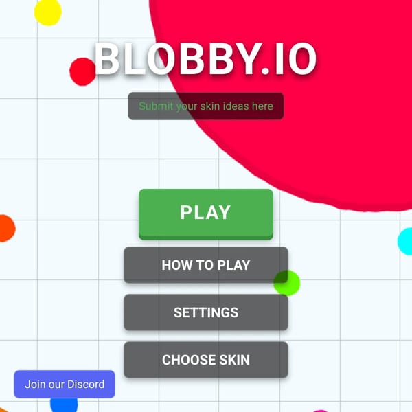 Blobby - Multiplayer Blob Game