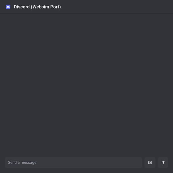 Discord (Websim Port)