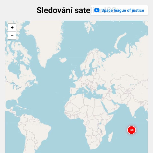 Sledování satelitu ISS