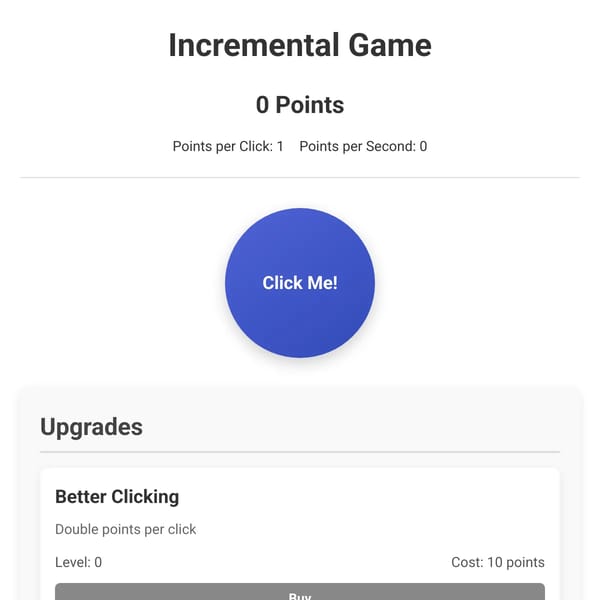 Incrmntal [v0.0]