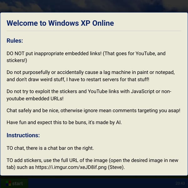 Multiplayer windows XP NEW UPDATE 