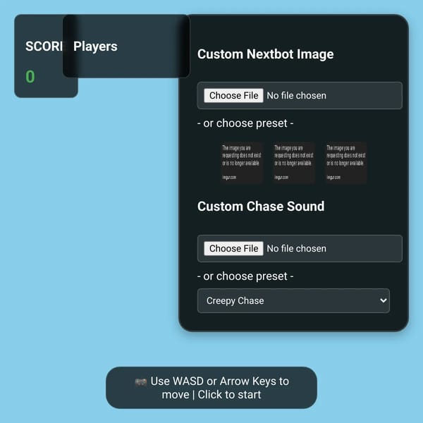 3D Nextbot Chase Game