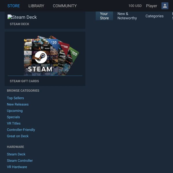 Steam Store