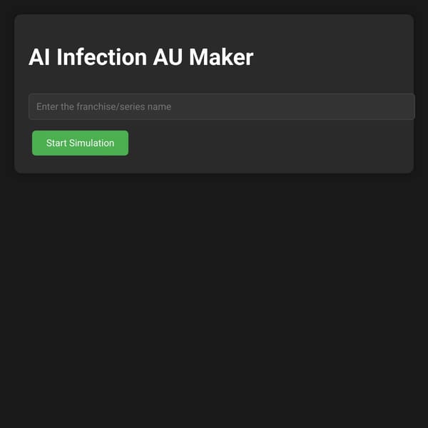 AI Infection AU Maker
