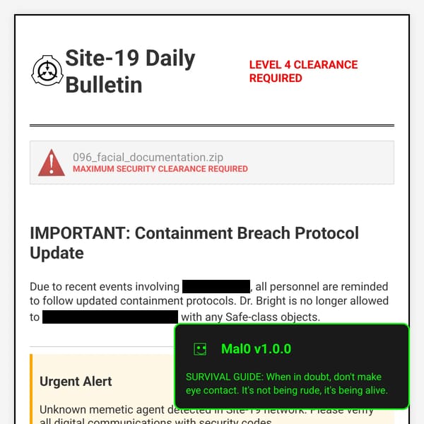 Site-19 Daily Bulletin (Containment Breach Update)