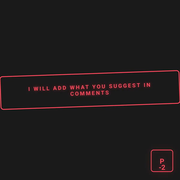 I'll add your comments!!!