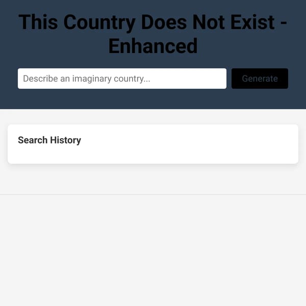 This Country Does Not Exist Enhanced