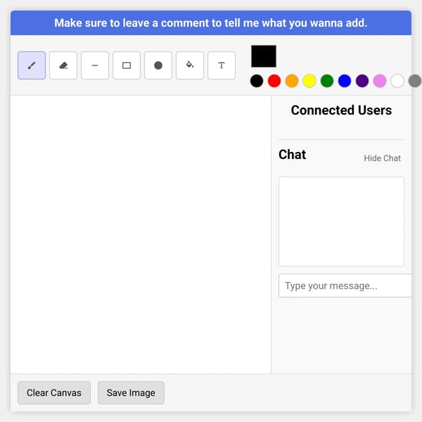 Multiplayer Web Paint