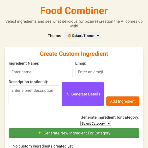 Food Combiner