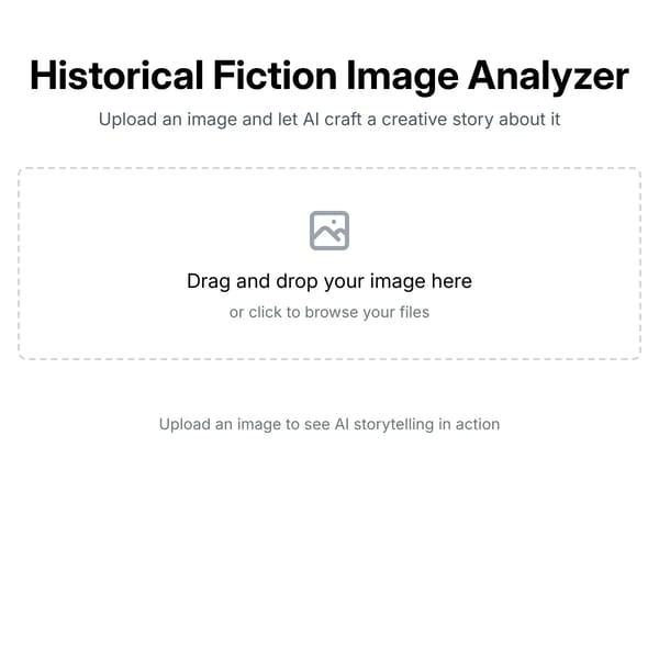 AI Image Storyteller