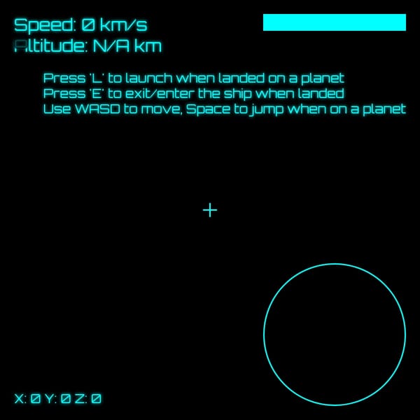 Spacefield - space exploration simulator