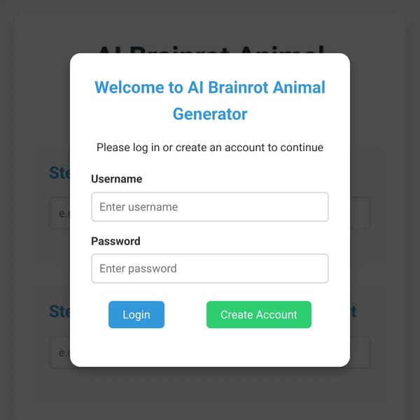 AI Brainrot Animal economy