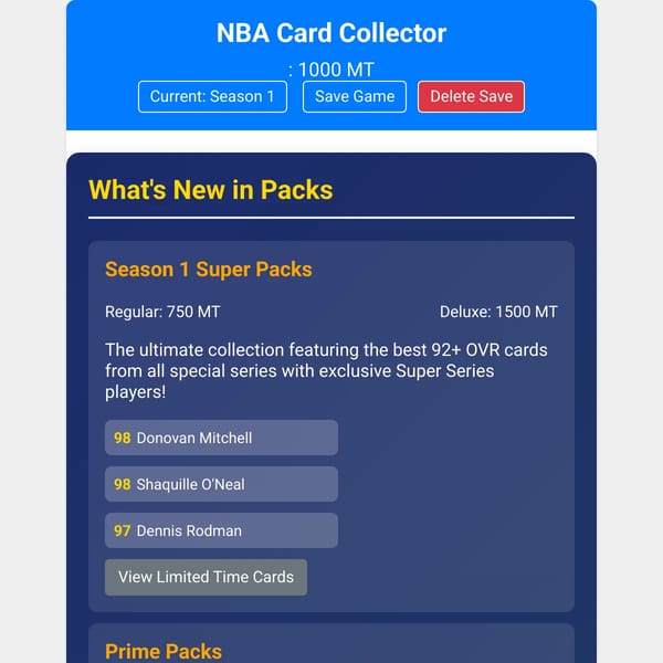 NBA MyTeam