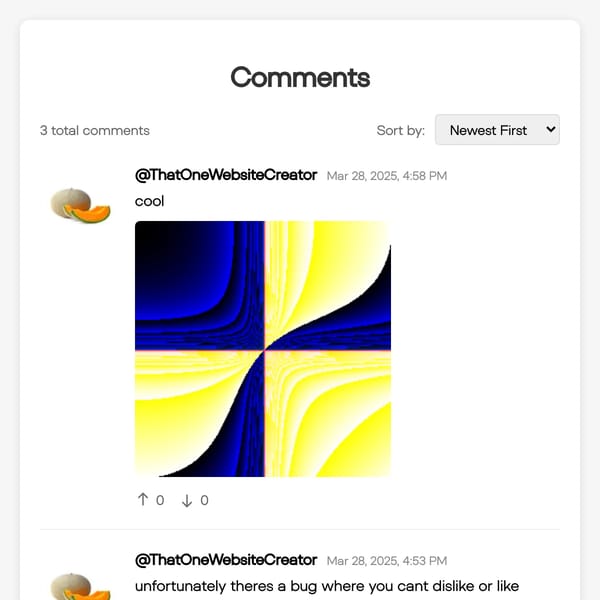 Chat Comments