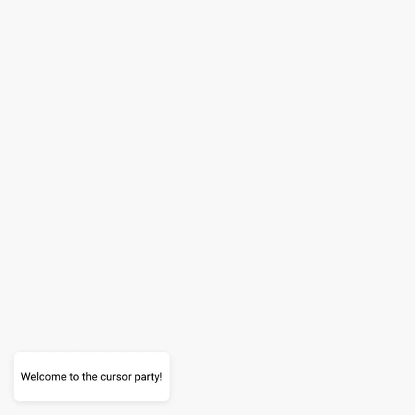 Cursor Party