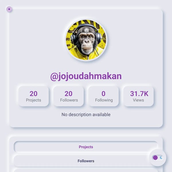 @jojoudahmakan Profile
