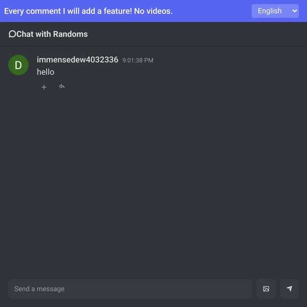 Chat with randoms