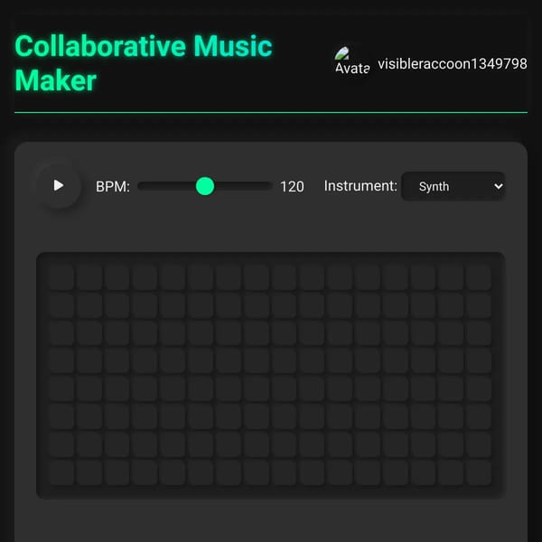 Collaborative Music Maker