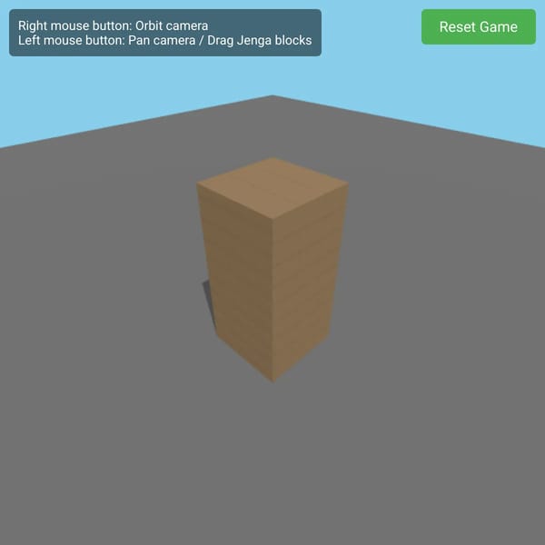 3D Jenga Game