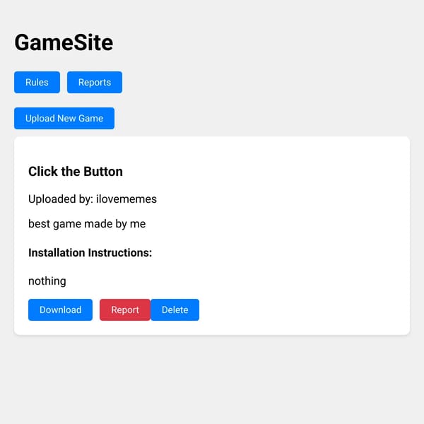 GameSite Beta
