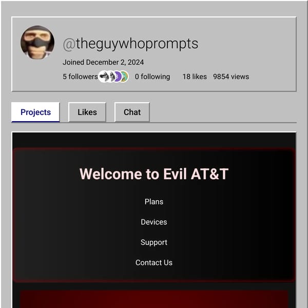 User Profile Page