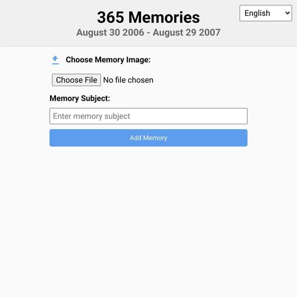 365 Memories