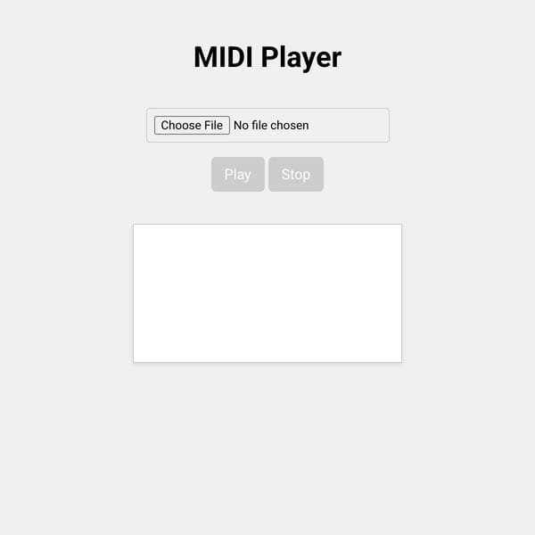 MIDI Player