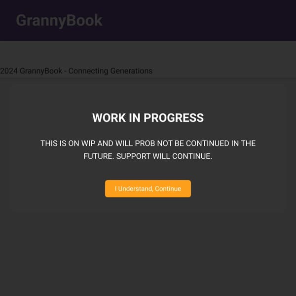 grannybook - test