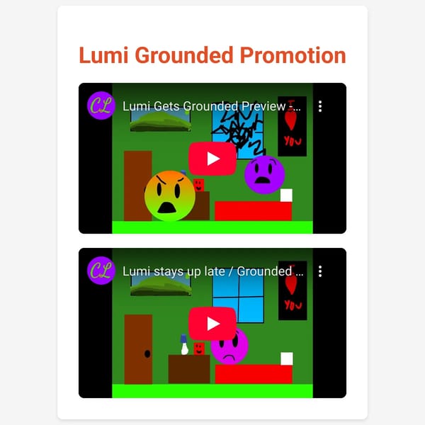 Lumi Grounded Promotion