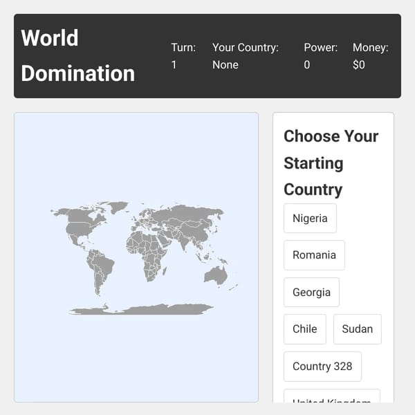 World Domination