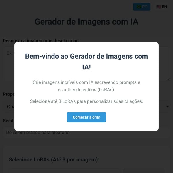 Gerador de Imagens com IA