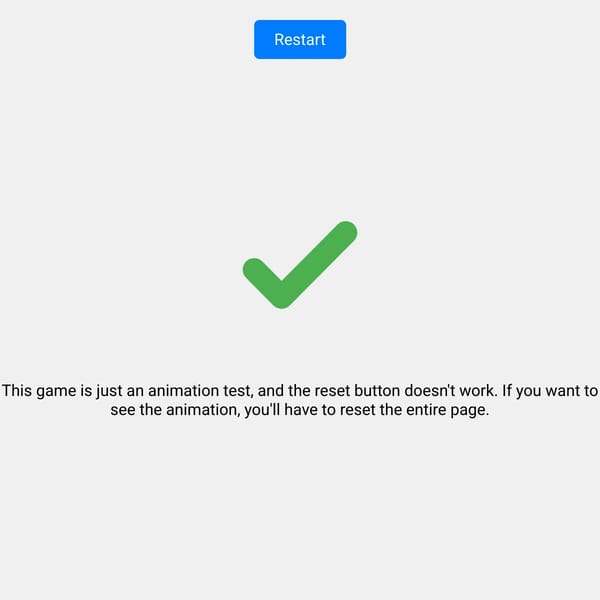 Checkmark Animation