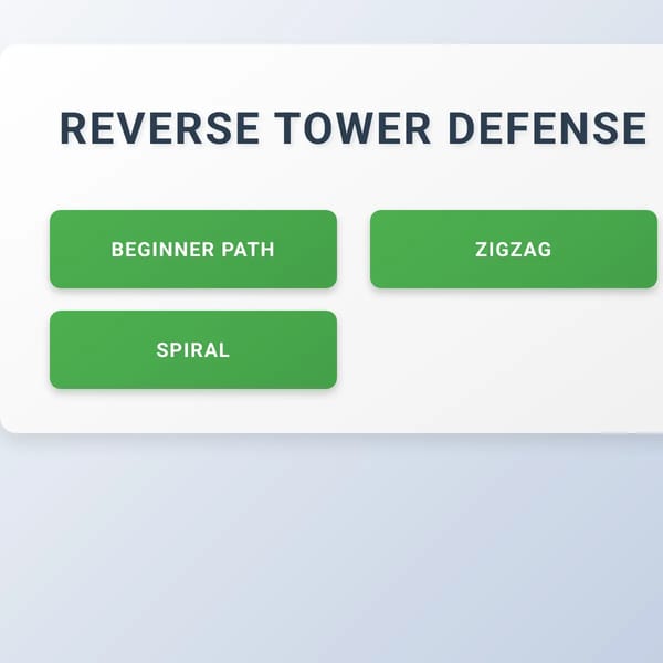 Reverse Tower Defense
