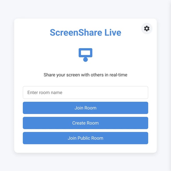 ScreenShare Live