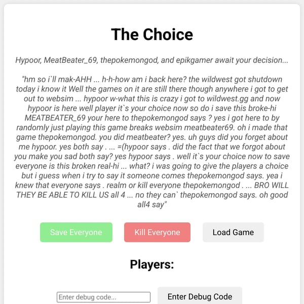 The Choice 