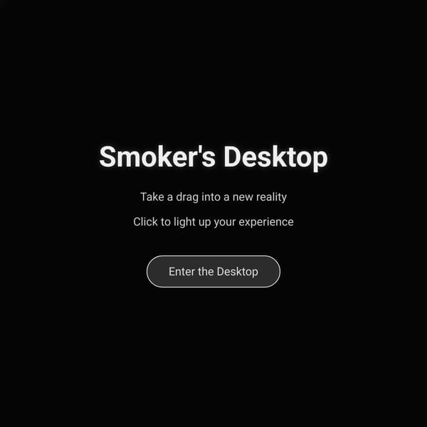 Smoker's Desktop