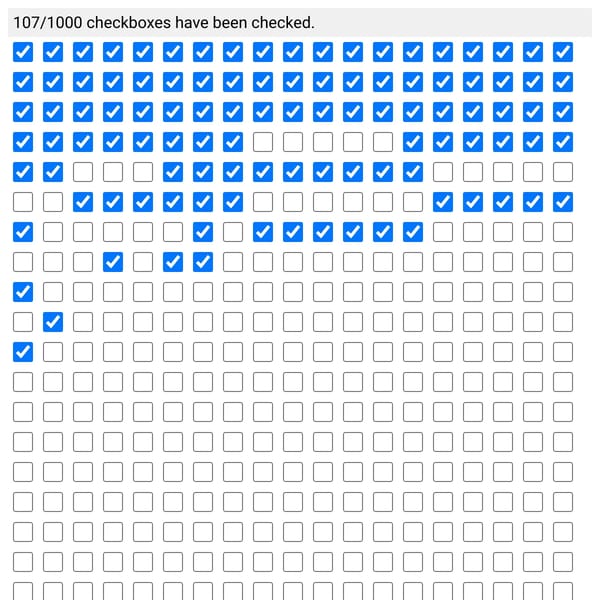 Boxes to check