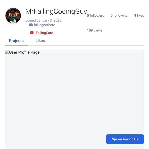 User Profile Page