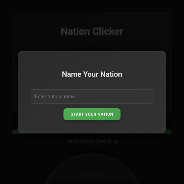 Nation Clicker