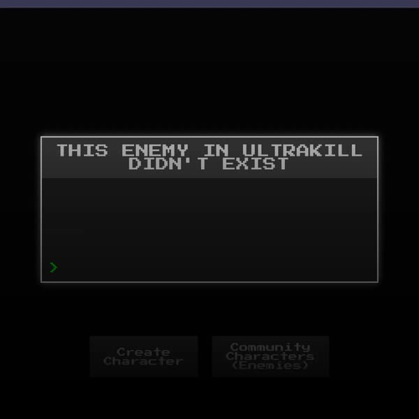 ULTRAKILL Terminal